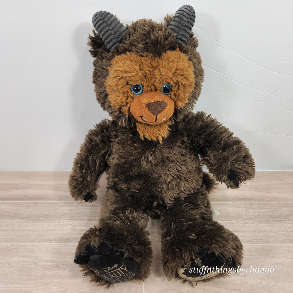 18" BUILD-A-BEAR Beast Disney Beauty And The Beast PLUSH‎ BAB